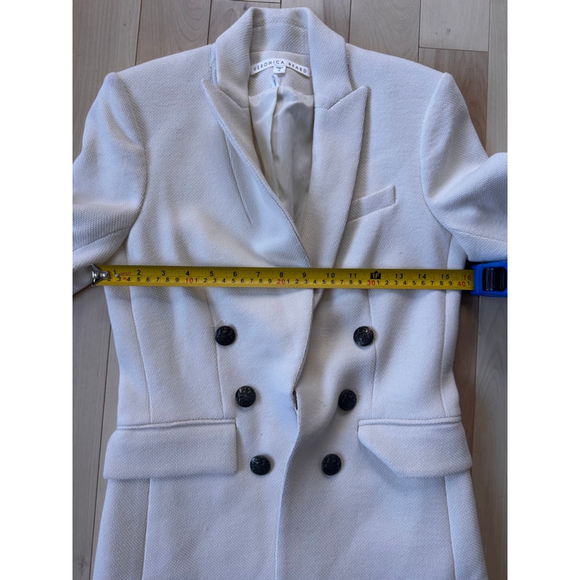 Veronica Beard Double Breasted Blazer Made in USA Size 0 - Picture 8 of 10
